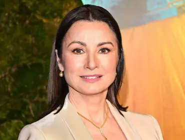 Joanna Brodzik na premierze filmu