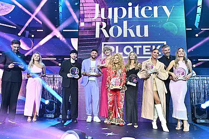 Jupitery Plotka ściągnęły tłum Gwiazd