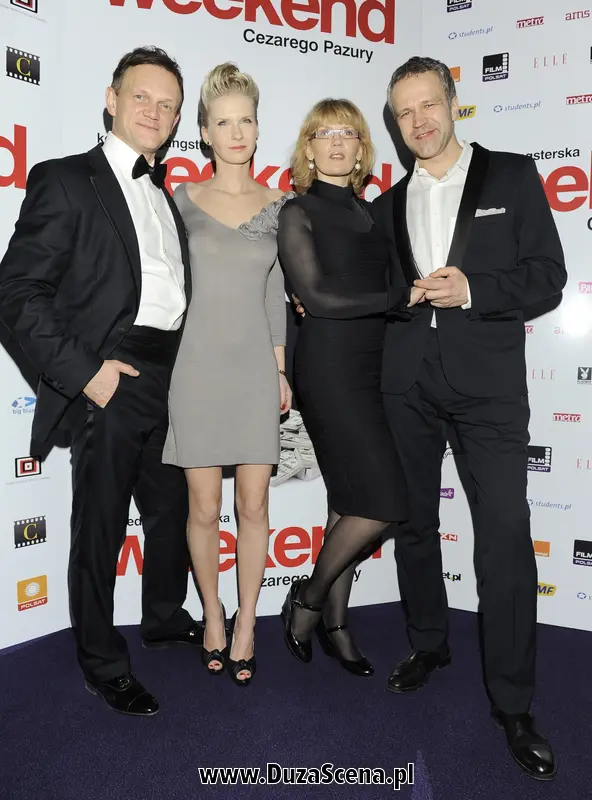 Cezary Pazura, Edyta Pazura,Radoslaw Pazura, Dorota Chotecka