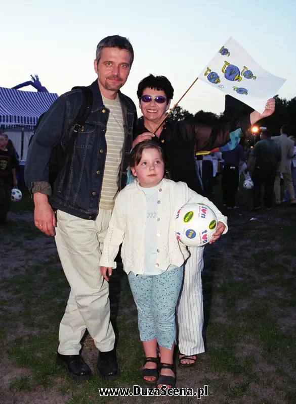 Ryszard Sibilski, Ewa Bem z córką, Gabrielą, 2002 rok