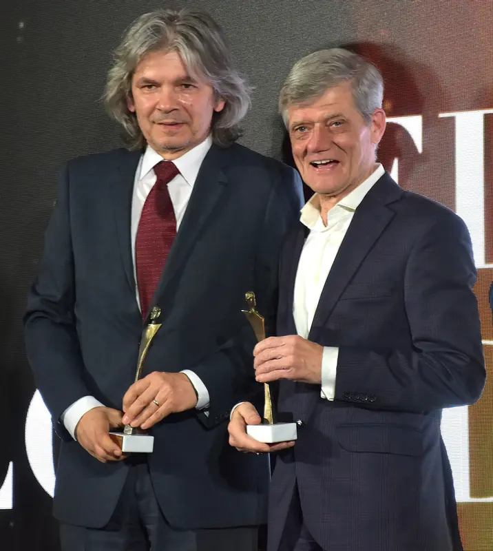 Filip Łobodzinski i Henryk Gołębiewski