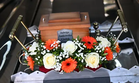 Pogrzeb Jadwigi Jankowskiej Cieślak