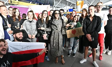Justyna Steczkowska wyleciała do Bazylei