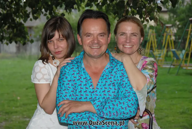 Piotr Pręgowski, Ewa Kuryło z córką, 2007 rok
