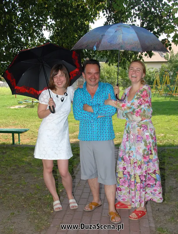 Piotr Pręgowski, Ewa Kuryło z córką, 2007 rok