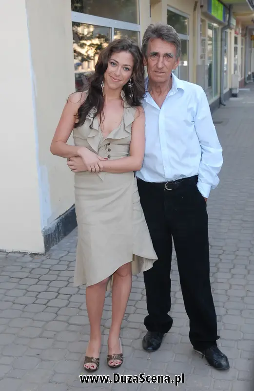 Natalia Kukulska z tatą, 2006 rok