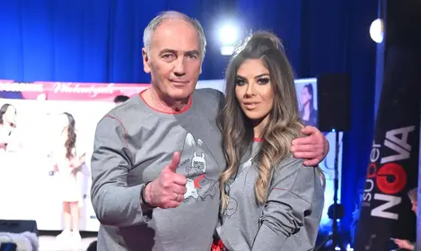 Karol Strasburger wzruszony gestem córki