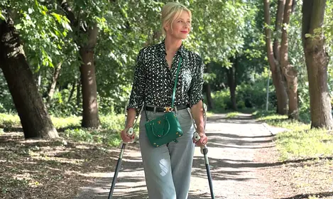 Małgorzata Kożuchowska kontuzjowana