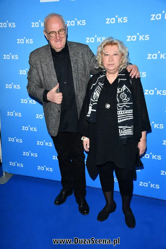 Jacek Cygan z żoną