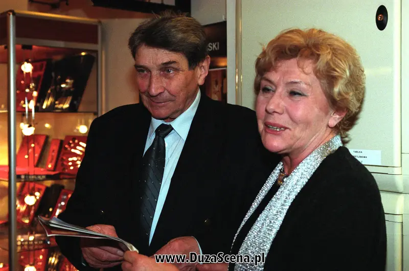 Teresa Lipowska z mężem