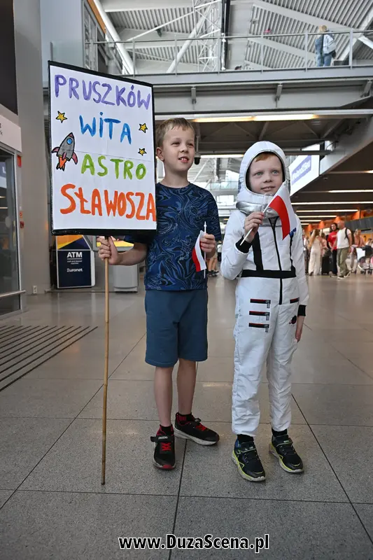 powitanie Sławosza Uznańskiego-Wiśniewskiego