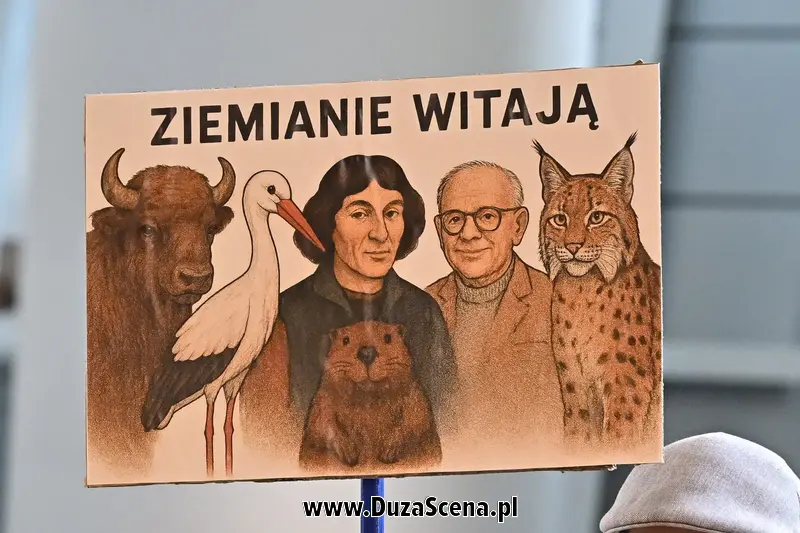 powitanie Sławosza Uznańskiego-Wiśniewskiego