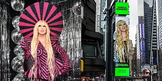 Maryla Rodowicz na szczycie! Billboard na Times Square 
