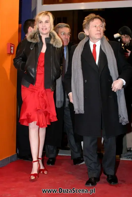 Roman Polański z żoną, Emmanuelle Seigner