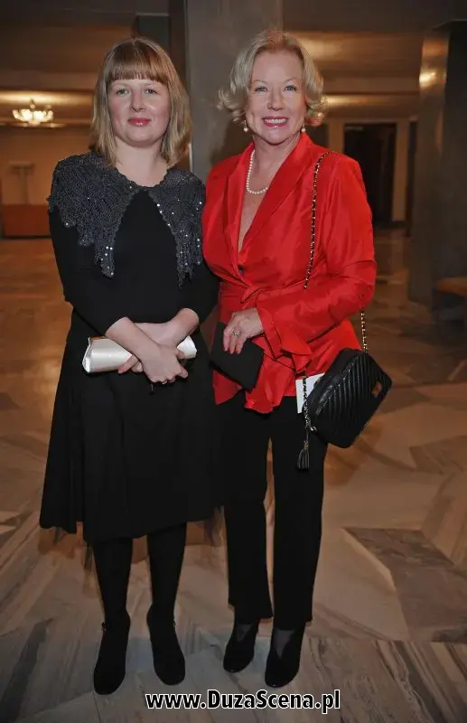 Bożena Dykiel z córką, Maria