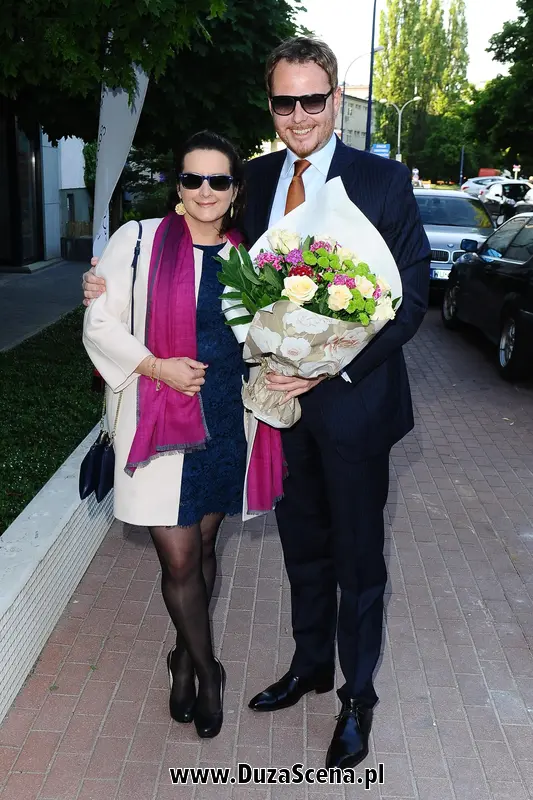 Jan Lubomirski z żoną, Heleną Mańkowską