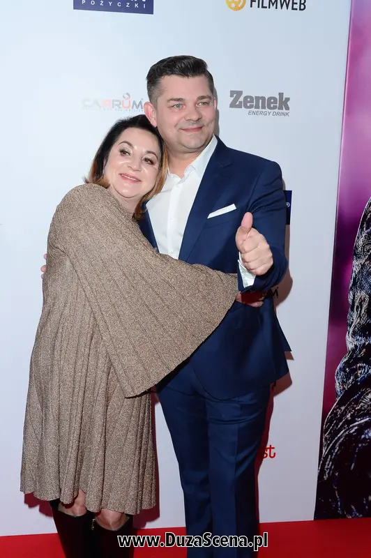 Danuta Martyniuk z mężem