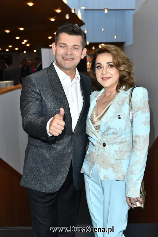Danuta Martyniuk z mężem