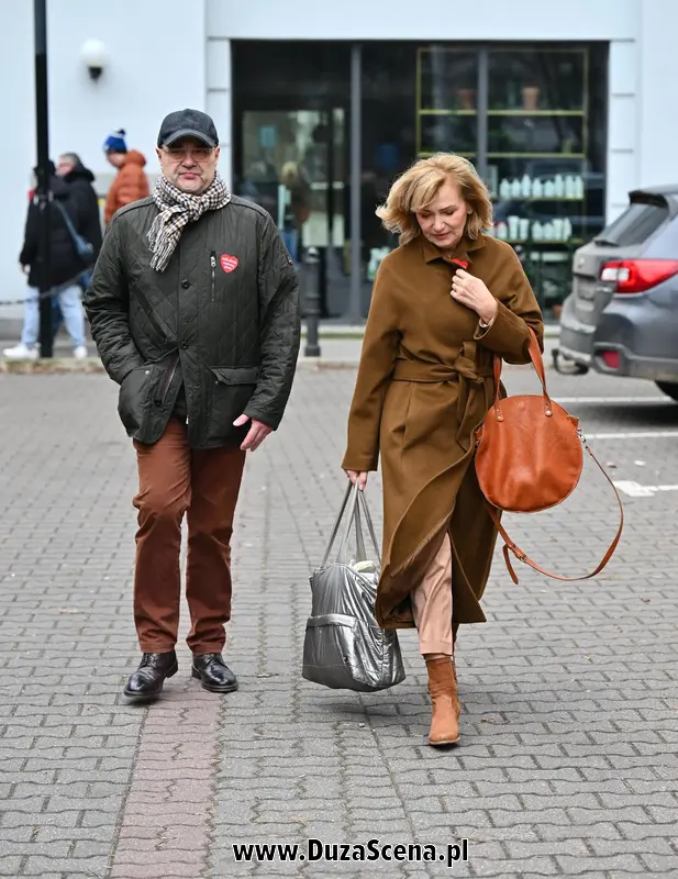 Katarzyna Żak z mężem
