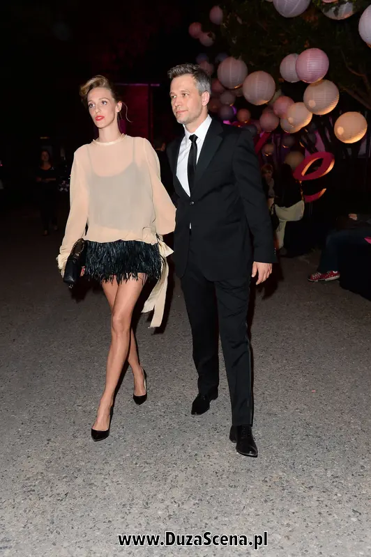 Michal Zebrowski z żoną, Aleksandrą