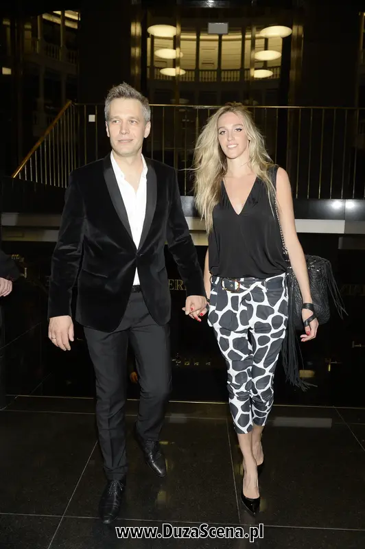 Michal Zebrowski z żoną, Aleksandrą