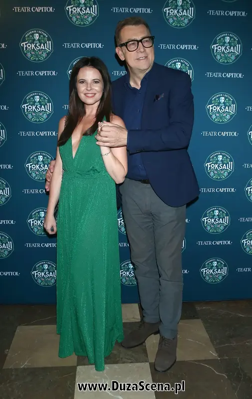 Paulina Orłoś z mężem