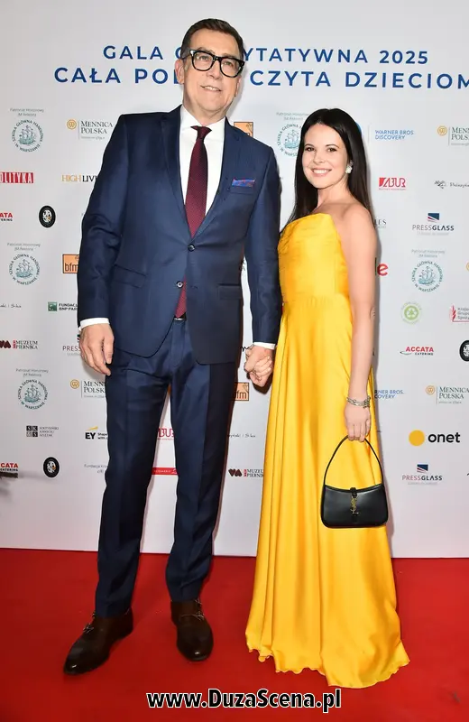 Paulina Orłoś z mężema