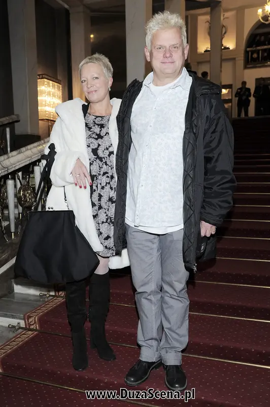 Kazik Staszewski z żoną