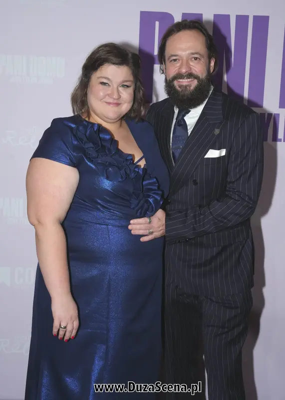 Dominika Gwit z mężem