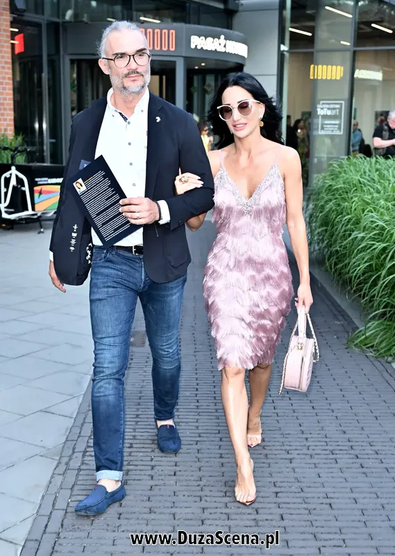 Justyna Steczkowska z mężem