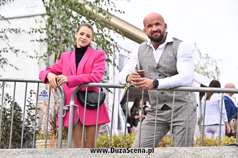 Tomasz Oświeciński z córką