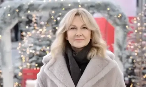 Grażyna Torbicka w futerku