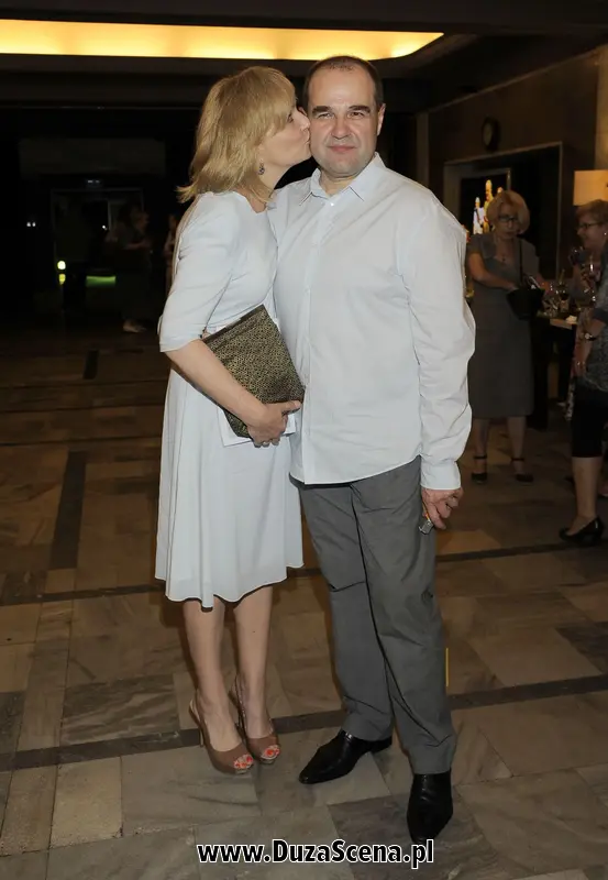 Katarzyna Żak z mężem