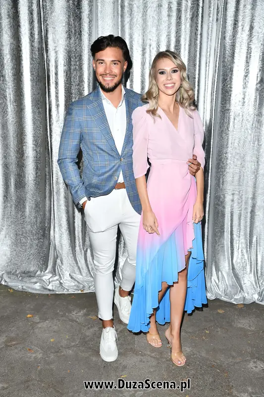 Leon Myszkowski z narzeczoną, Ksenią