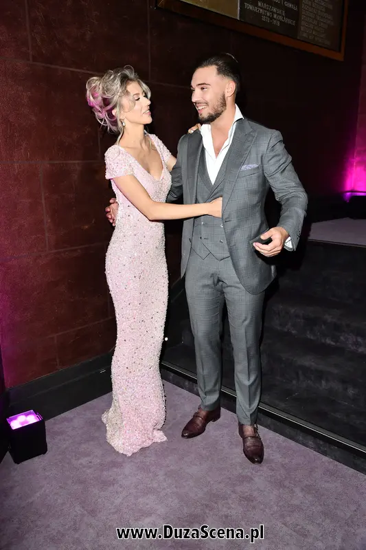 Leon Myszkowski z narzeczoną, Ksenią