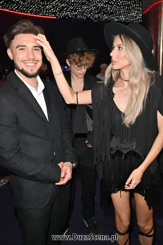 Leon Myszkowski z narzeczoną, Ksenią