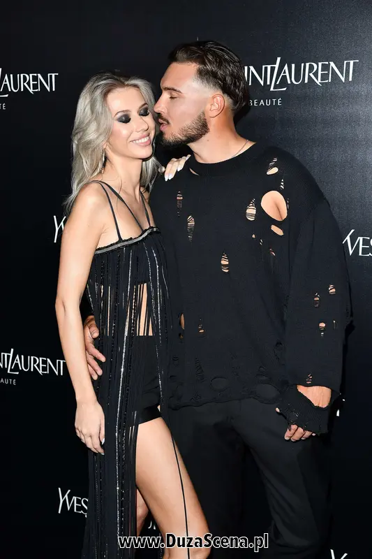 Leon Myszkowski z narzeczoną, Ksenią