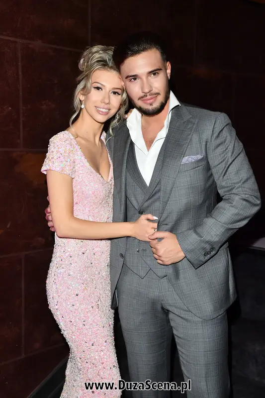 Leon Myszkowski z narzeczoną, Ksenią