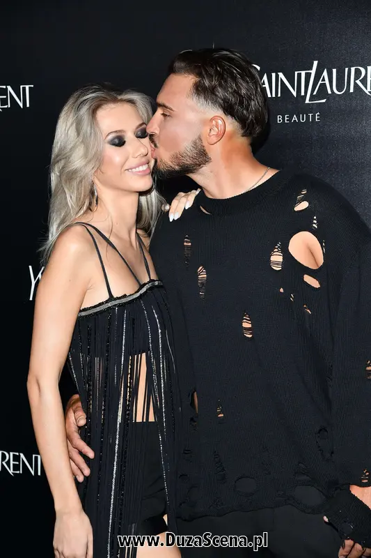 Leon Myszkowski z narzeczoną, Ksenią