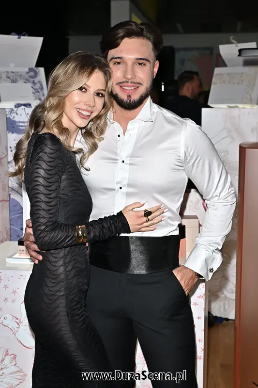 Leon Myszkowski z narzeczoną, Ksenią