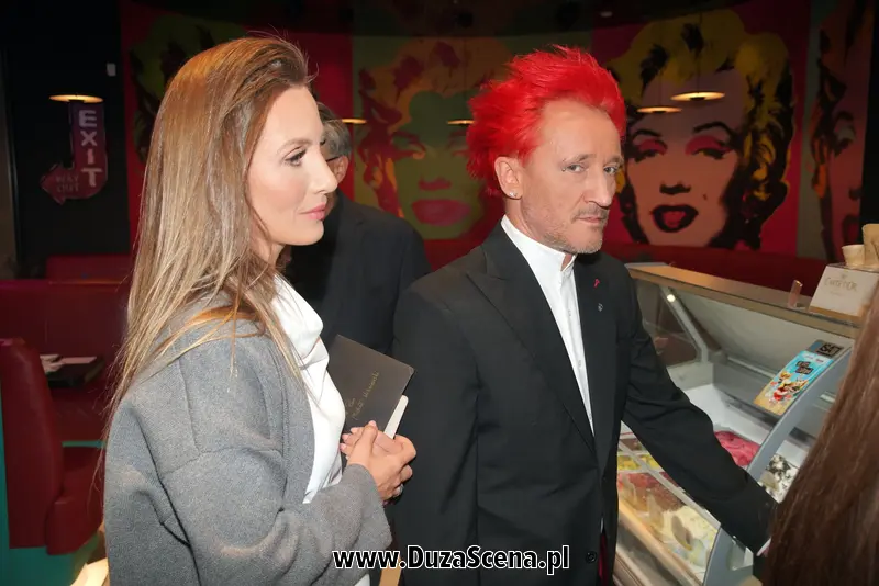 Michał Wiśniewski z żoną, Polą