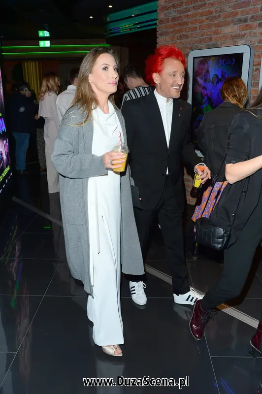 Michał Wiśniewski z żoną, Polą