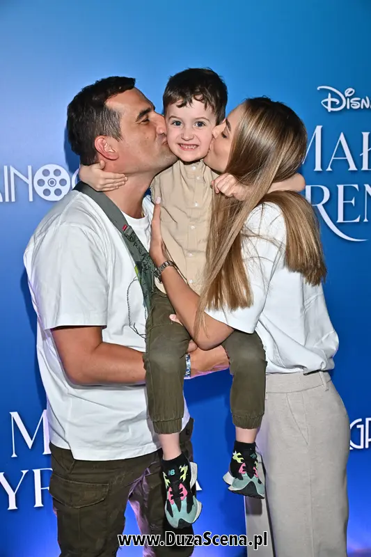 Marcela Leszczak, Michał Koterski z synem