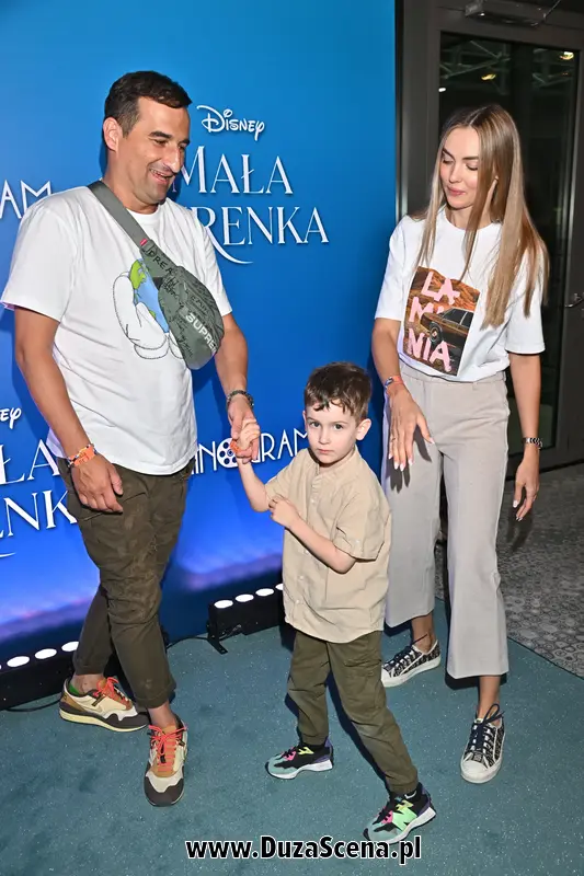 Marcela Leszczak, Michał Koterski z synem