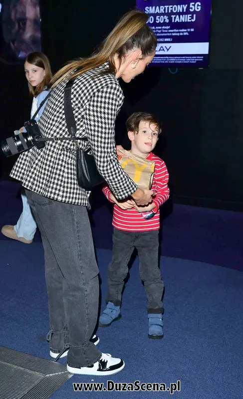 Marcela Leszczak z synem