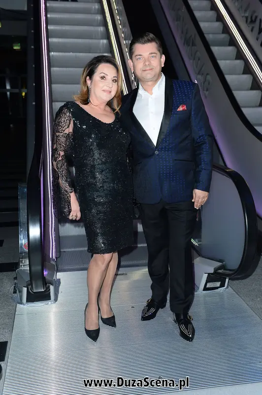 Zenon Martyniuk z żoną, Danutą