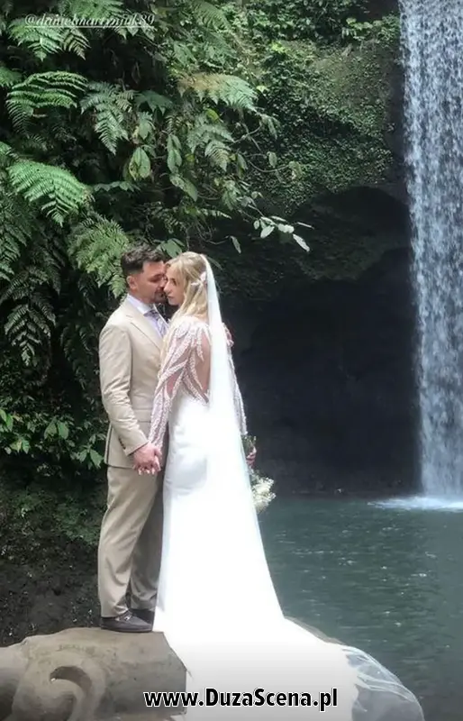 Daniel Martyniuk z żoną, Faustyną