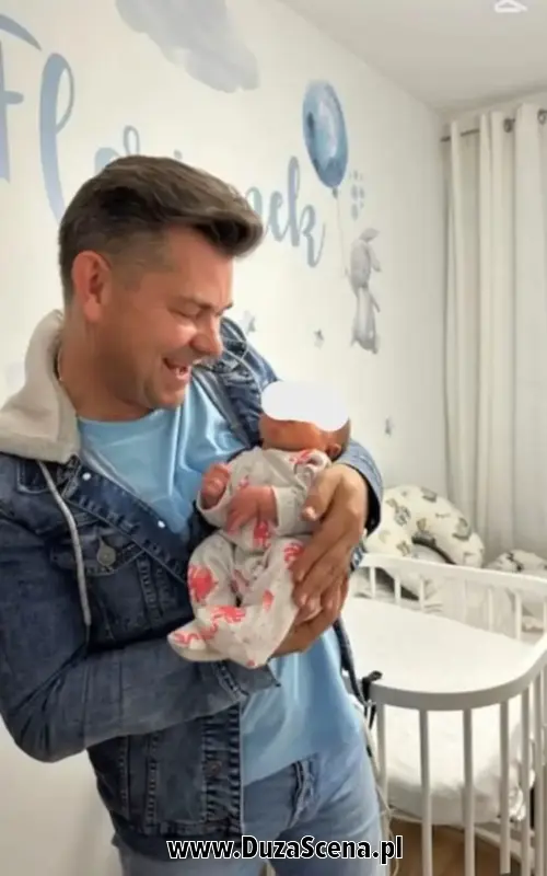 Zenon Martyniuk z wnukiem