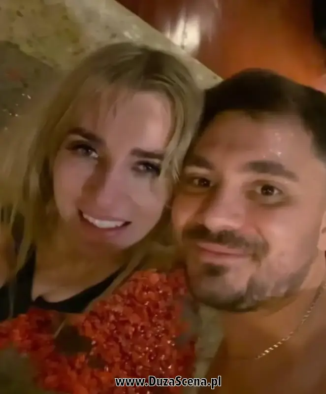 Daniel Martyniuk z żoną, Faustyną