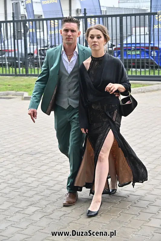 Filip Gurłacz z żoną, Małgorzatą